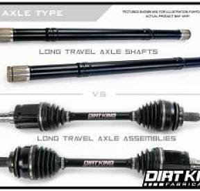 Полуоси усиленные для длинноходной подвески Chevrolet Tahoe 2007-14