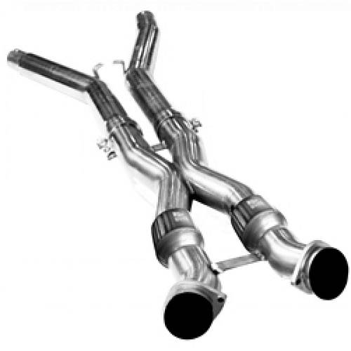 X-pipe с катализаторами OEM Chevrolet Corvette C6 LS2/LS3 6.0L/6.2L