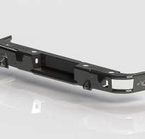 Задний силовой бампер BMS ALFA для Dodge Ram 2009-18, покрытие Line-X