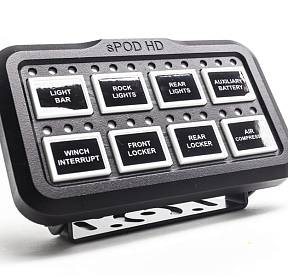 Add On HD Switch Panel For 8 Circuit SE System Universal sPOD