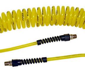 Hose, High Pressure, Ballistic, Coiled, 25 feet x 1/4" ID