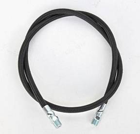 HP Air Line, Braided, 2', 1/8 MPT Ends