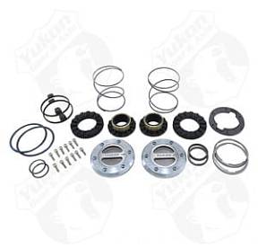 Yukon Hardcore Locking Hub set for '00-'08 Dodge 1-ton front with Spin Free kit