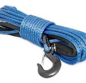 Трос синтетический Rough Country 9.5 мм/25.9 м, синий