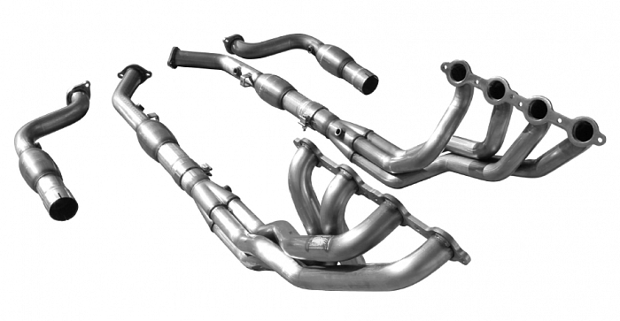 Длиннотрубный выпускной коллектор 1-3/4"×3'' без катализаторов для Pontiac GTO, 2004
