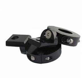 Алюминиевый зажим черного цвета для трубы 0.875''