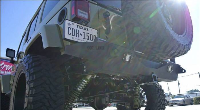 Бампер задний серия Stealth Fighter для Jeep JK / JKU