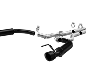 Magnaflow 19256 Ford Mustang 2.3L Ecoboost ЧЕРНОЕ покрытие  Competition Series Exhaust System