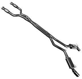 Выхлопная система для Chevrolet Camaro SS 3" без кат.