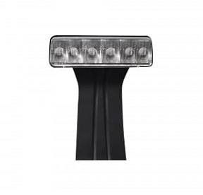 Jeep JK Wrangler 07-17 RED LED 3rd Brake Light - Clear Lens