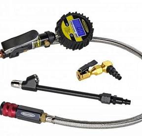 Digital TIG, 5-150 PSI, Clip on + Dual head Chuck, 24" Whip