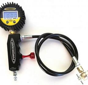 Инфлятор амортизатора Deluxe, 20,68 бар, цифровой манометр, NAL chuck, 2' HP line. с защитным чехлом