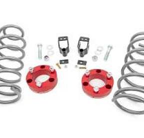 Лифт-комплект подвески 3'' (X-REAS) для Toyota 4Runner, красные проставки