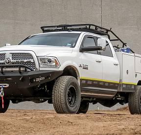 Силовой бампер для Dodge RAM 2500/3500, передняя установка