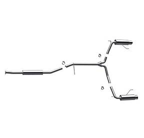 Magnaflow 16686 Honda Accord V6 Coupe Dual Performance Exhaust System