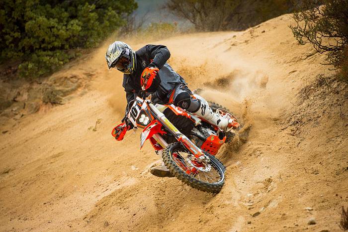 Светодиодная фара (AC) серии XL Pro для KTM 2017, оранжевый обтекатель