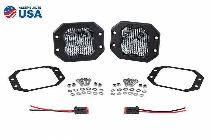 Противотуманные врезные белые LED-модули SS3 Sport SAE