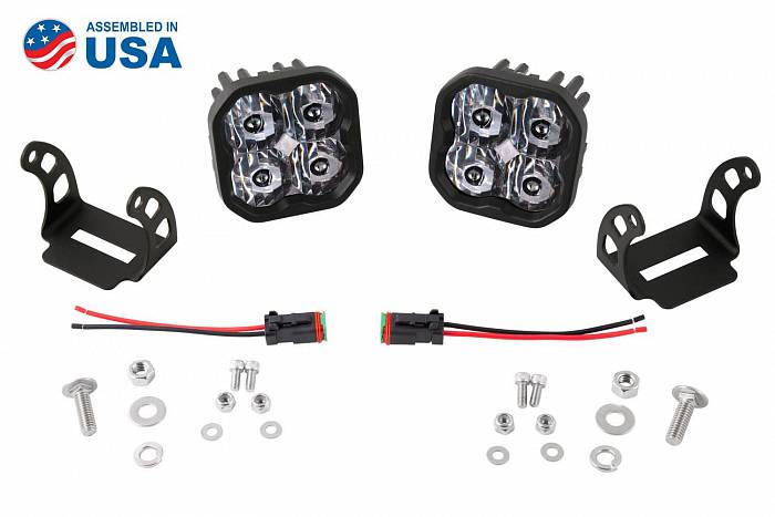 Светодиодные фары SS3 Max комбинированные 2 шт 