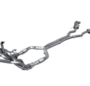 Выхлопная система 1-7/8"×3'' с катализатором для Cadillac CTS-V, 2016+