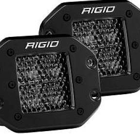 Комплект врезных LED-фар рабочего света D-серия PRO Midnight Edition