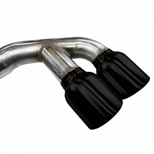 Система Axle Back для Corvette C5, 1997-2004, OEM x 2.5", черные насадки