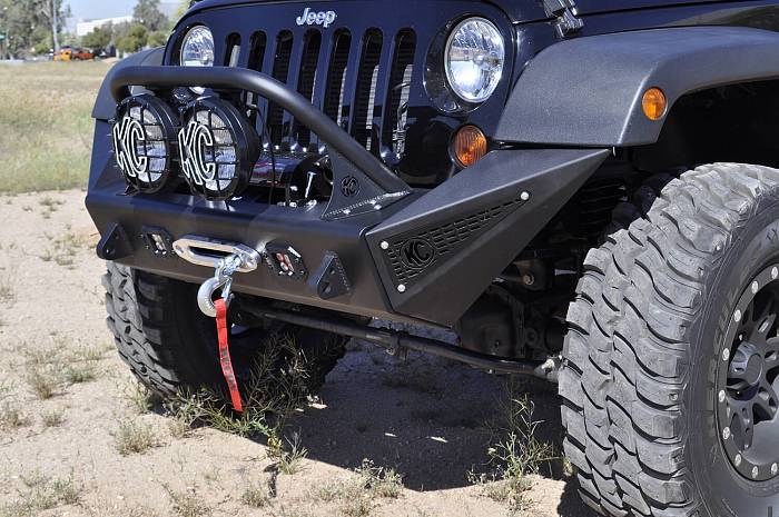 Кронштейн для установки 8" фар на передний бампер ADD для Jeep Wrangler JK 2007-17 