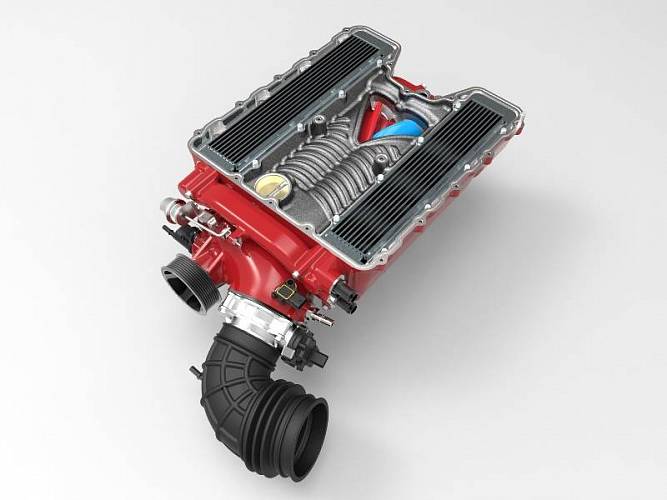 Суперчарджер W175UF (2.9L) комплект готовый к установке