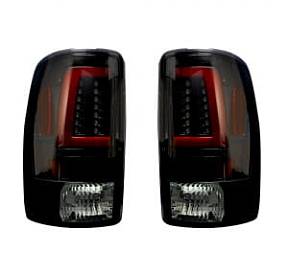 Chevy & GMC Tahoe, Yukon, Suburban, Denali 00-06 OLED TAIL LIGHTS - Smoked Lens