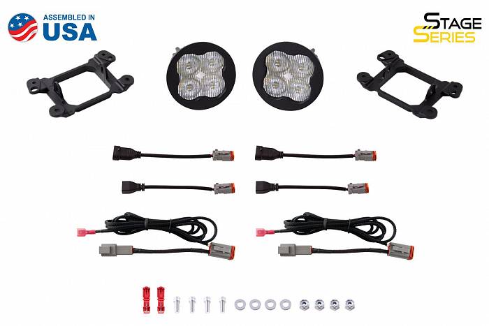 Комплект противотуманных янтарных LED-фар SS3 Sport тип M