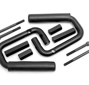 Комплект стальных ручек (пара)