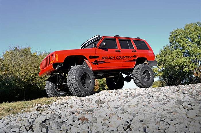Кронштейн для изогнутой LED балки 50'' над лобовым стеклом Jeep Cherokee XJ / Comanche MJ  1984-01