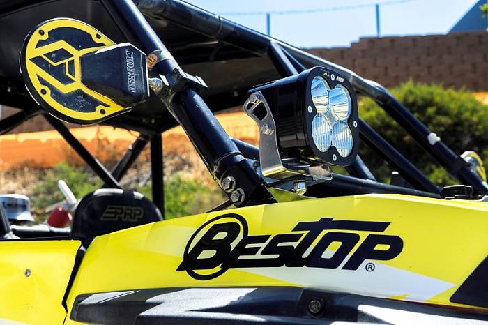 Кронштейны для монтажа оптики на переднюю стойку Polaris RZR XP1000