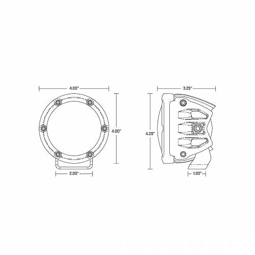 Комплект LED-фар 360-Series Pro Drive RGBW