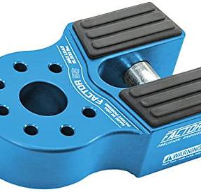 Шакл для буксировки с крюком FlatLink - синий