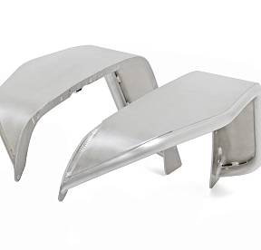 Крылья передние для Jeep JK вылет 4 дюйма алюминиевые от  GenRight