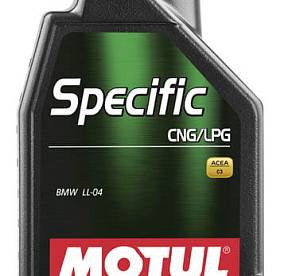 1 л MOTUL SPECIFIC CNG/LPG для для двигателей, работающих на сжатом (КПГ) или сжиженном (СНГ) газе