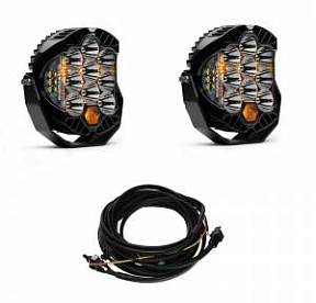 Baja Designs - Светодиодные фары с белым свечением, серия LP9 Racer Edition с проводкой