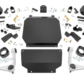 Лифт комплект подвески 3.5" для Toyota Tundra 2021-24 с задней пневмосистемой