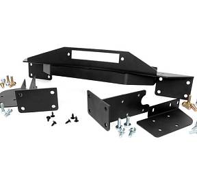 Площадка для установки лебёдки в оригинальный бампер