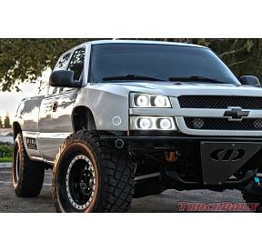 Крылья передние для Chevrolet Silverado  2003-2006  3 части