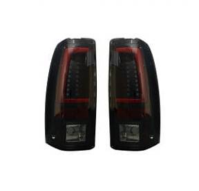 Chevy Silverado & GMC Sierra 99-07 (Fits 2007 "Classic" Body Style Only) OLED TAIL LIGHTS - Smoked Lens