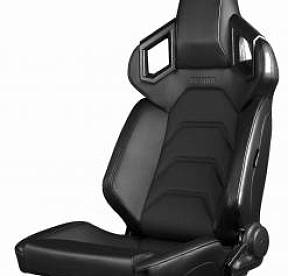 Спортивные сиденья серии Alpha-X, черная строчка/низкая базовая версия
