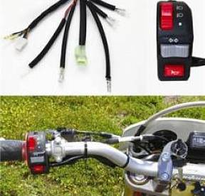 Спаренный переключатель для установки на руль мотоциклов Dual Sport  2011 г.