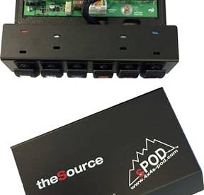 6 Circuit Power Distribution System Self Contained sPOD