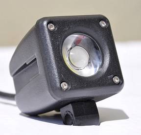 2" Square Off Road Light 10W Spot 10W LED Black