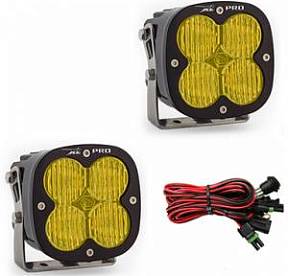 Комплект светодиодных фар янтарного свечения (Wide Cornering) серии XL Pro