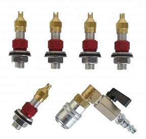 Набор для подкачки колес (5 клапанов)