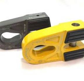 Шaкл для буксировки с крюком FLATLINK "E" (Expert) - желтый