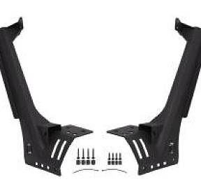 Кронштейны для монтажа LED-балок SS5 CrossLink над лобовым стеклом Jeep JL Wrangler