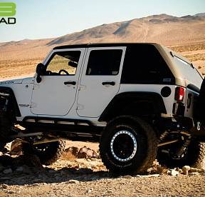 Jeep Hard Top Fast Back JK 4 Door 2 Piece for 07-17 Jeep Wranglers